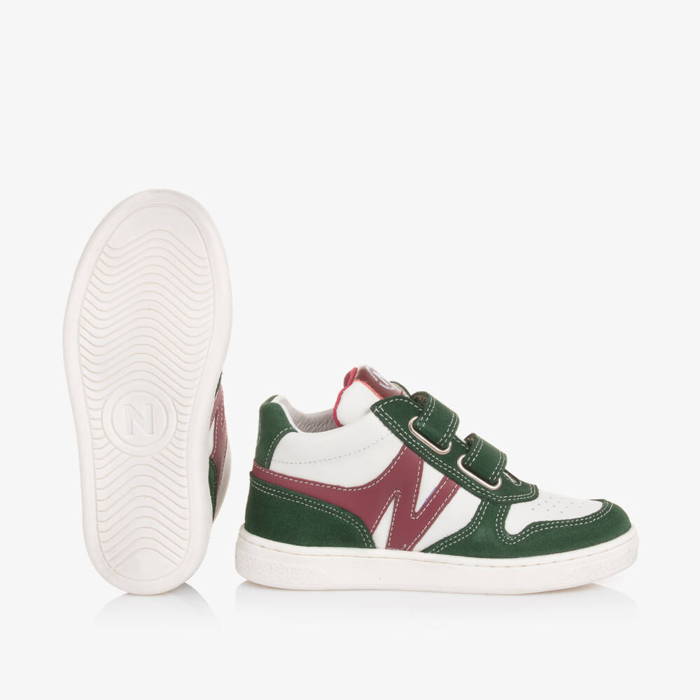 Naturino-Boys Leather Velcro Sport Shoes | Childrensalon Outlet