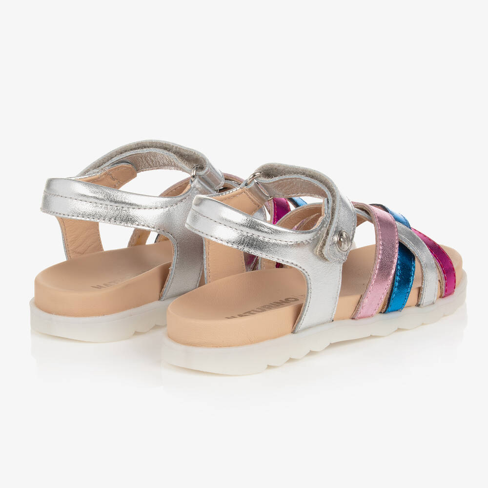 Naturino-Сандалии цвета серебристый металлик | Childrensalon Outlet