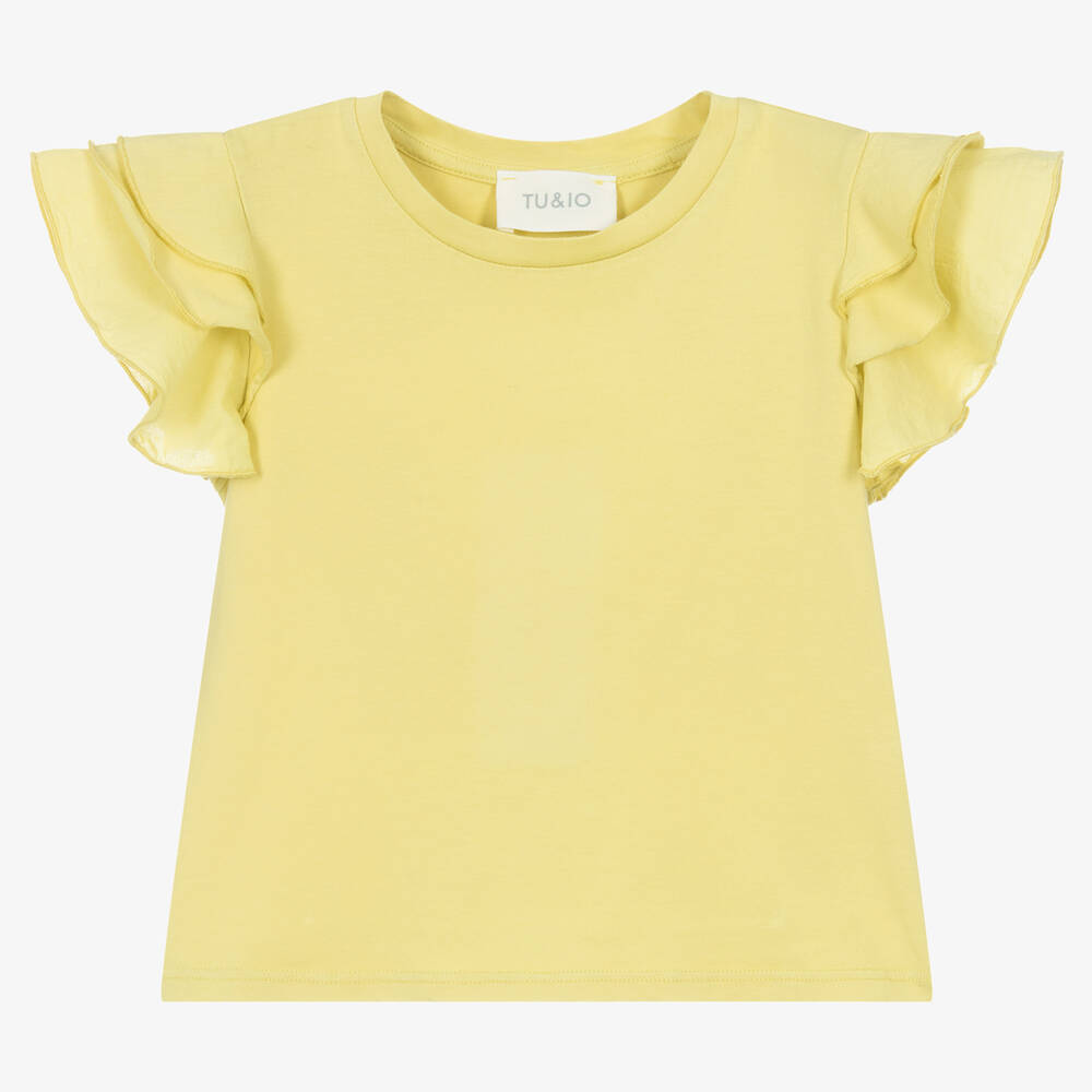 Ruffle t shirt outlet