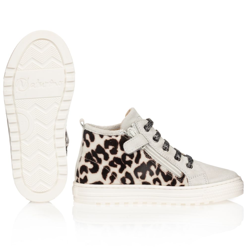 Naturino-Высокие кожаные кроссовки | Childrensalon Outlet