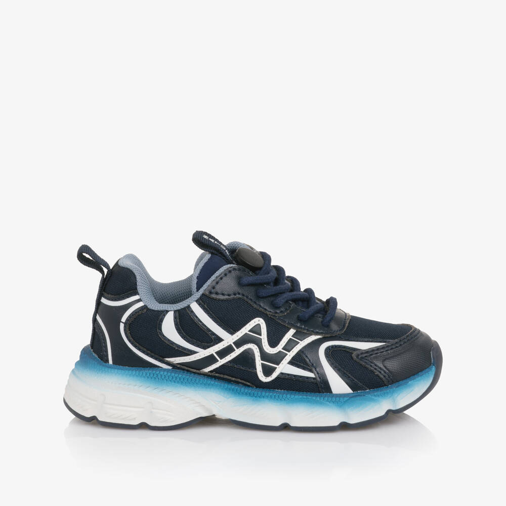 Naturino-Navy & White Trainers | Childrensalon Outlet