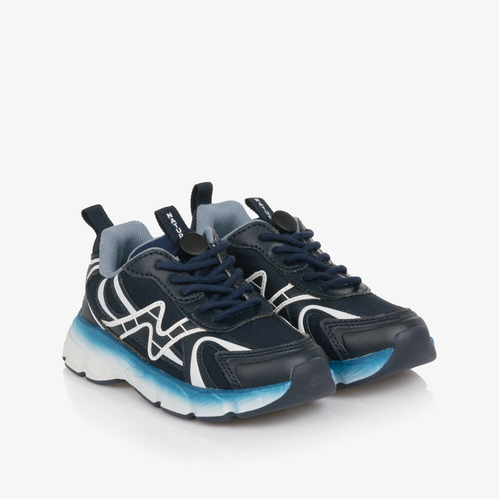 Naturino-Navy & White Trainers | Childrensalon Outlet