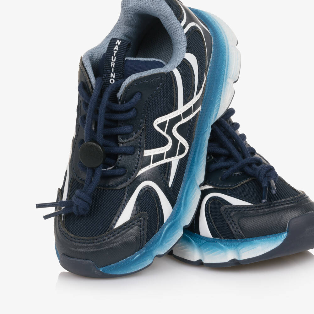 Naturino-Navy & White Trainers | Childrensalon Outlet