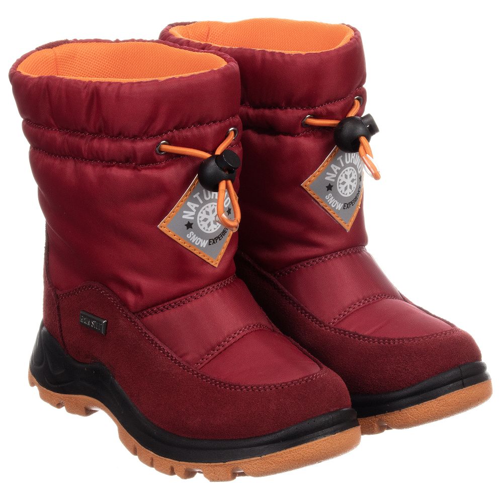 Naturino - Red 'Rainstep' Rain Boots | Childrensalon Outlet