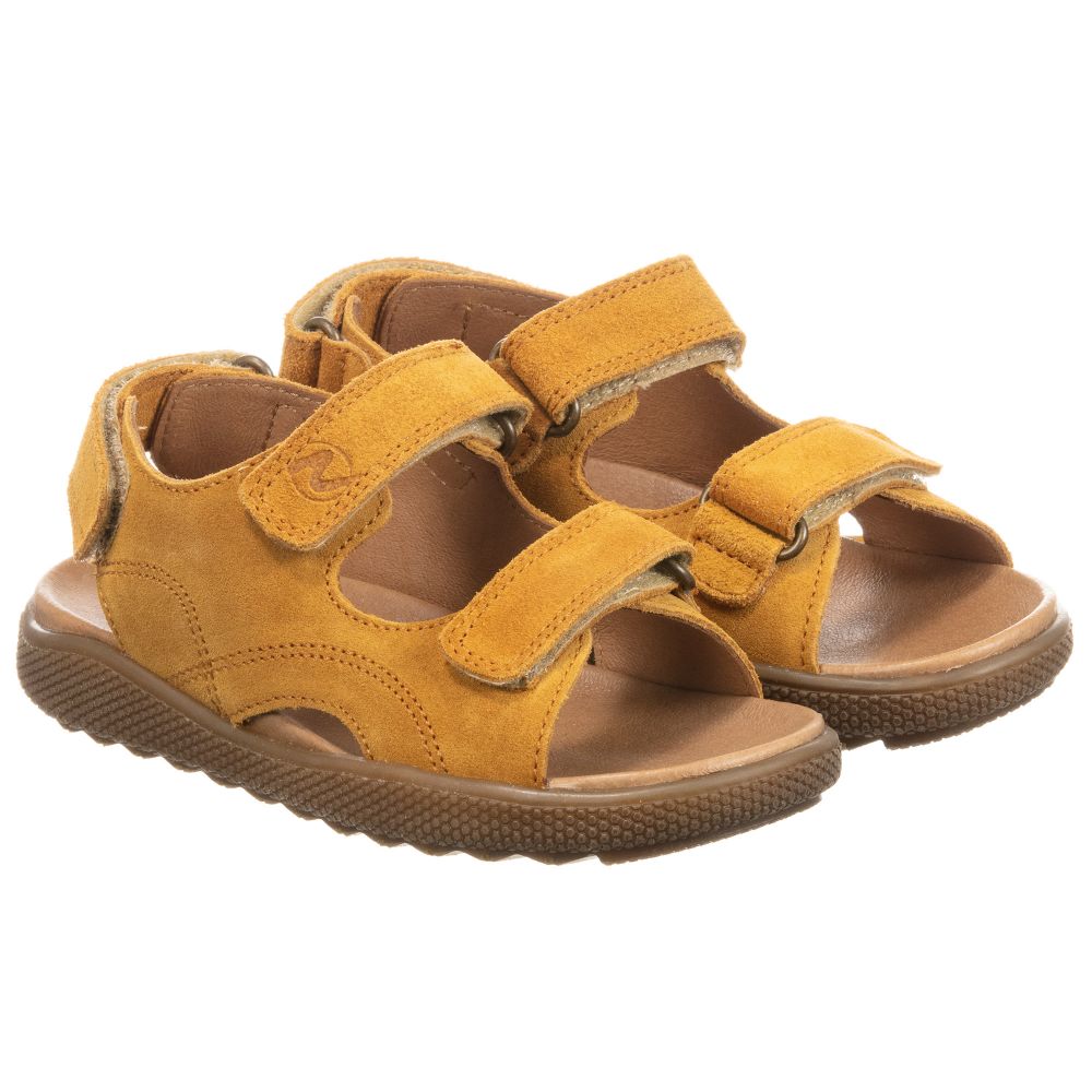 Naturino - Tan Brown Leather Sandals | Childrensalon