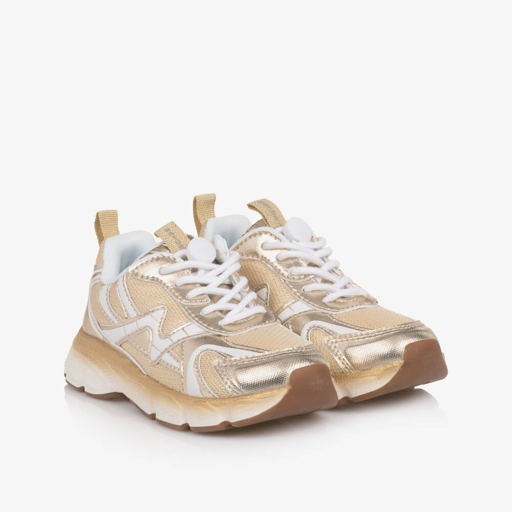 Naturino-White & Silver Trainers | Childrensalon Outlet