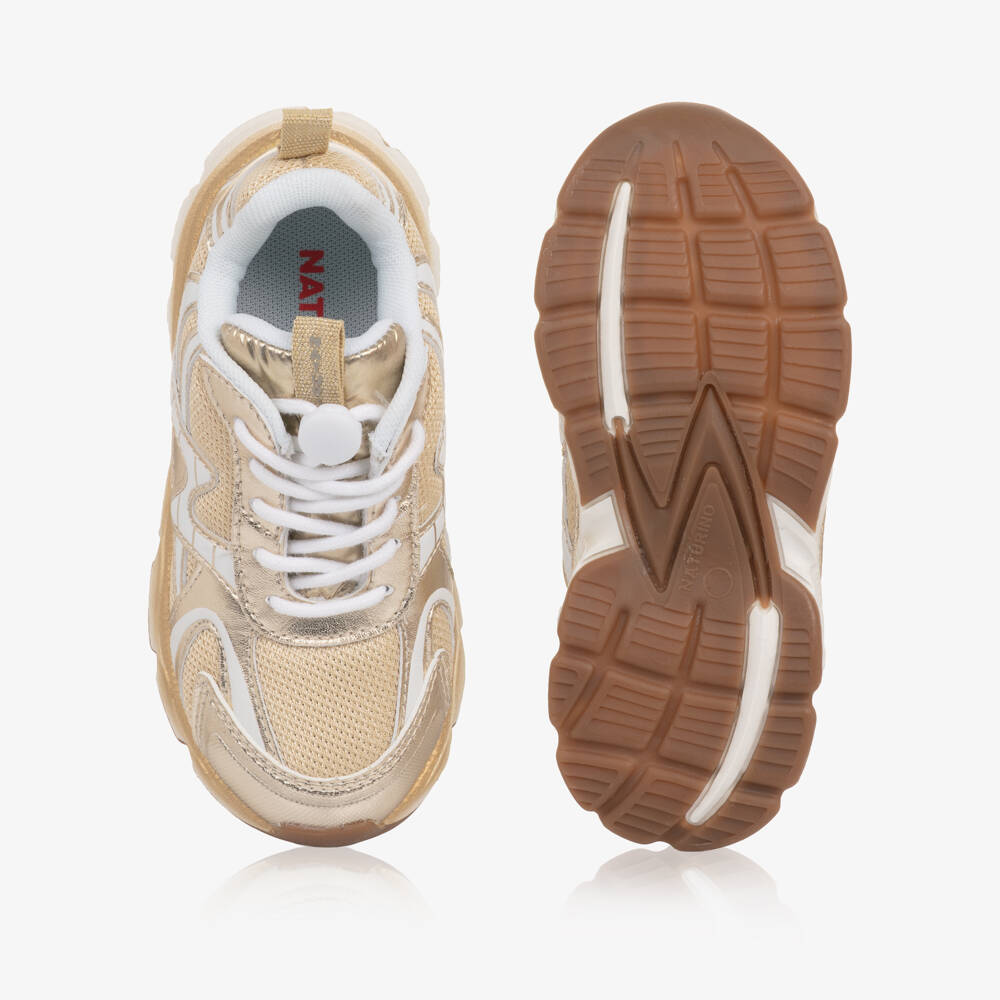 Naturino-White & Silver Trainers | Childrensalon Outlet