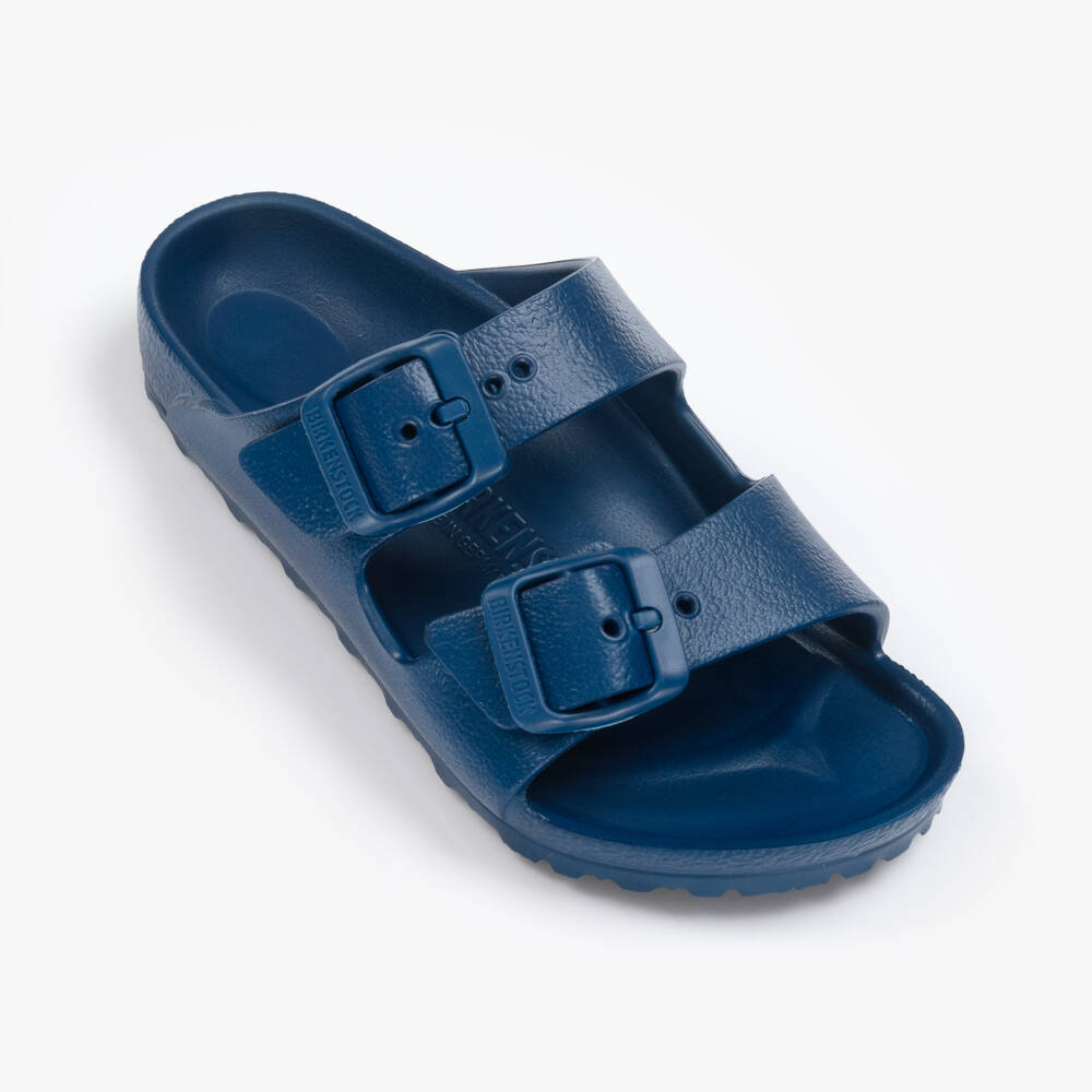 Birkenstock-Navy Blue Arizona EVA Sandals | Childrensalon Outlet