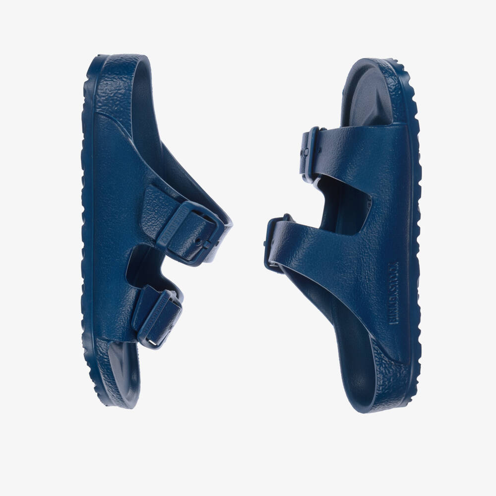 Birkenstock-Navy Blue Arizona EVA Sandals | Childrensalon Outlet