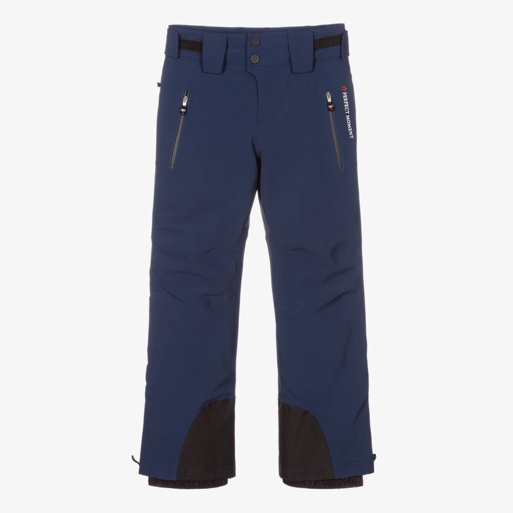 Perfect Moment-Navy Blue High Waisted Ski Trousers | Childrensalon Outlet
