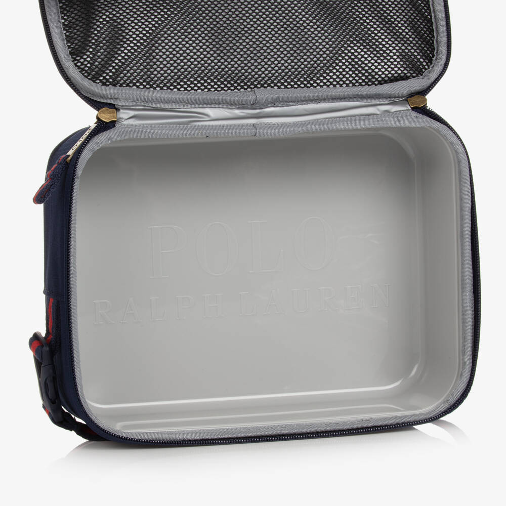 Ralph Lauren-Navy Blue Lunch Bag (26cm) | Childrensalon Outlet