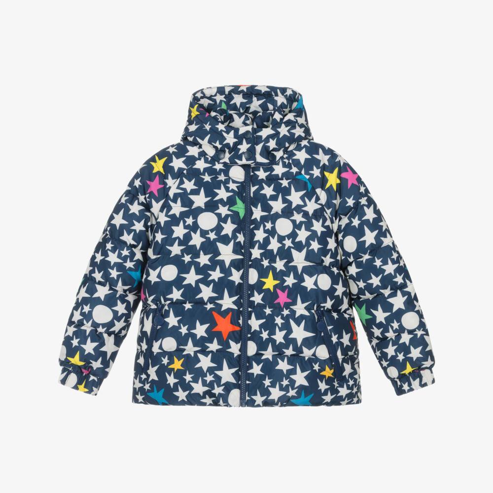 Stella McCartney Kids-Космическая синяя куртка для детей | Childrensalon Outlet