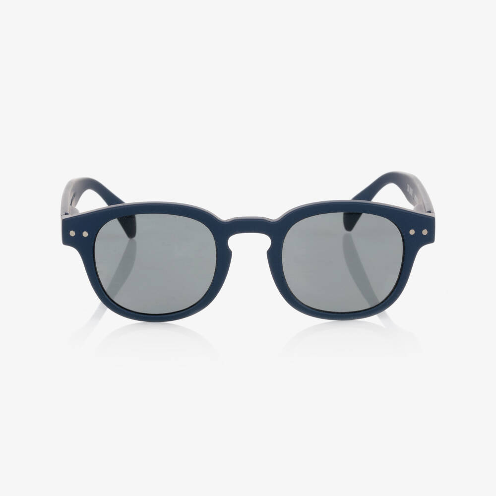 IZIPIZI-Navy Blue UV Protective Sunglasses | Childrensalon Outlet