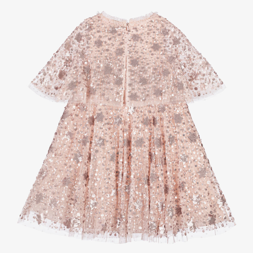 Needle & Thread-Girls Blush Tulle & Sparkle Frock | Childrensalon Outlet
