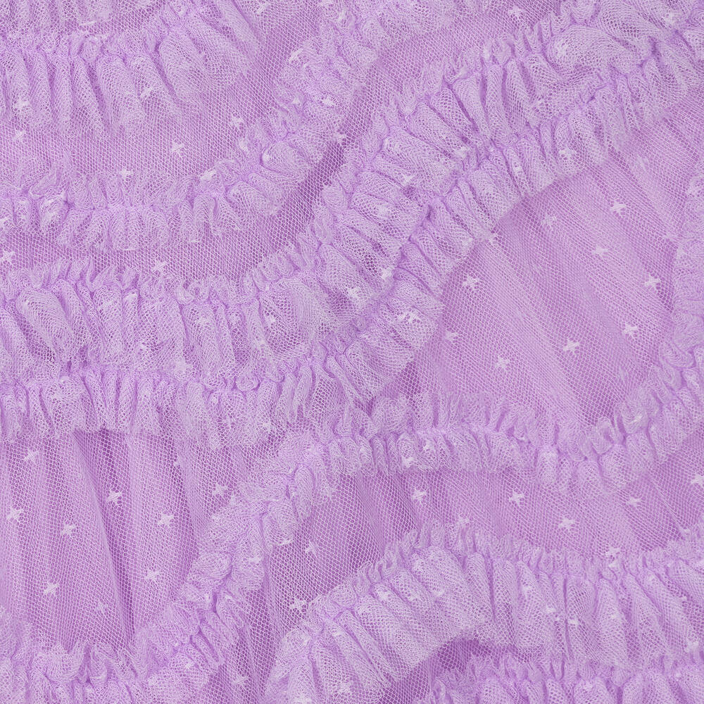 Needle & Thread-Girls Lilac Purple Tulle Ruffle Dress | Childrensalon Outlet
