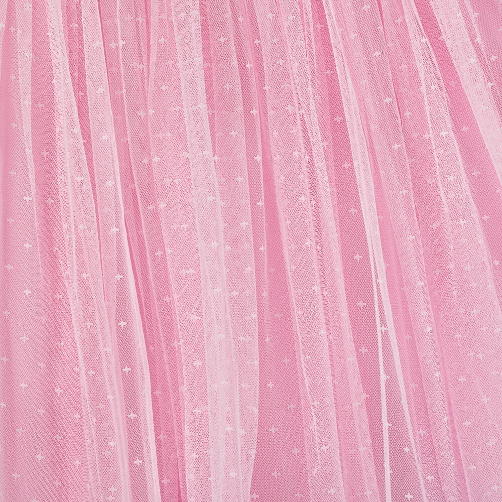 Needle & Thread-Girls Pink Embroidered Tulle Dress | Childrensalon Outlet
