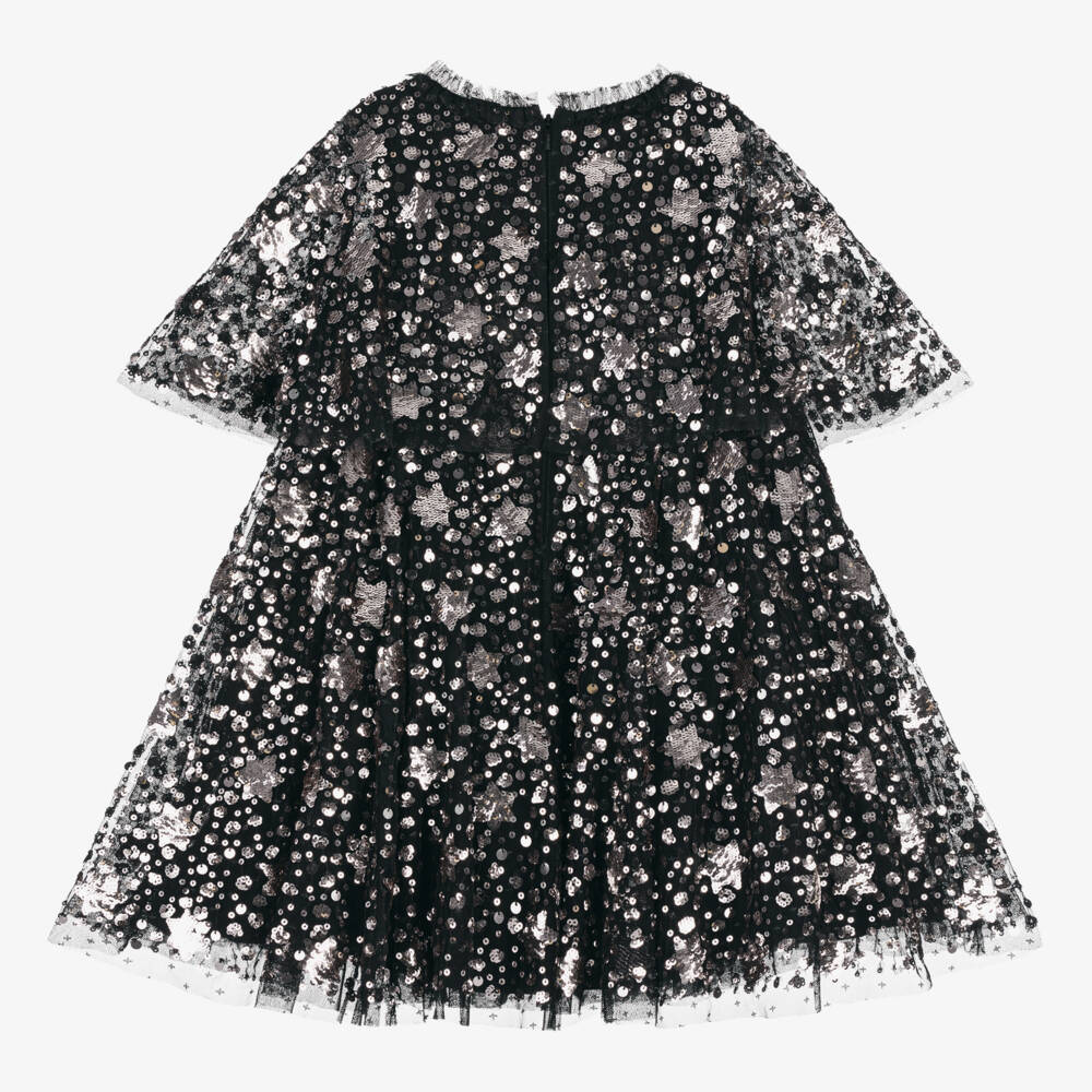 Needle & Thread-Платье из пайеток и фатина Сумерки для девочек | Childrensalon Outlet