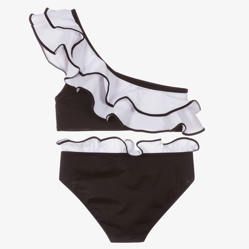 Nessi Byrd-Black & White Bikini (UV50) | Childrensalon Outlet
