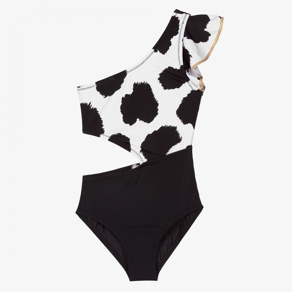 Nessi Byrd - Black & White Swimsuit (UV50) | Childrensalon