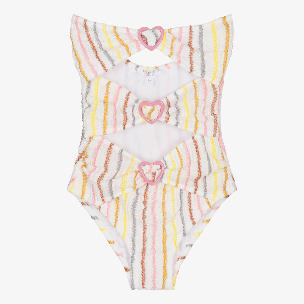 Nessi Byrd-Girls Colorful UV50 Swimsuit Delight | Childrensalon Outlet