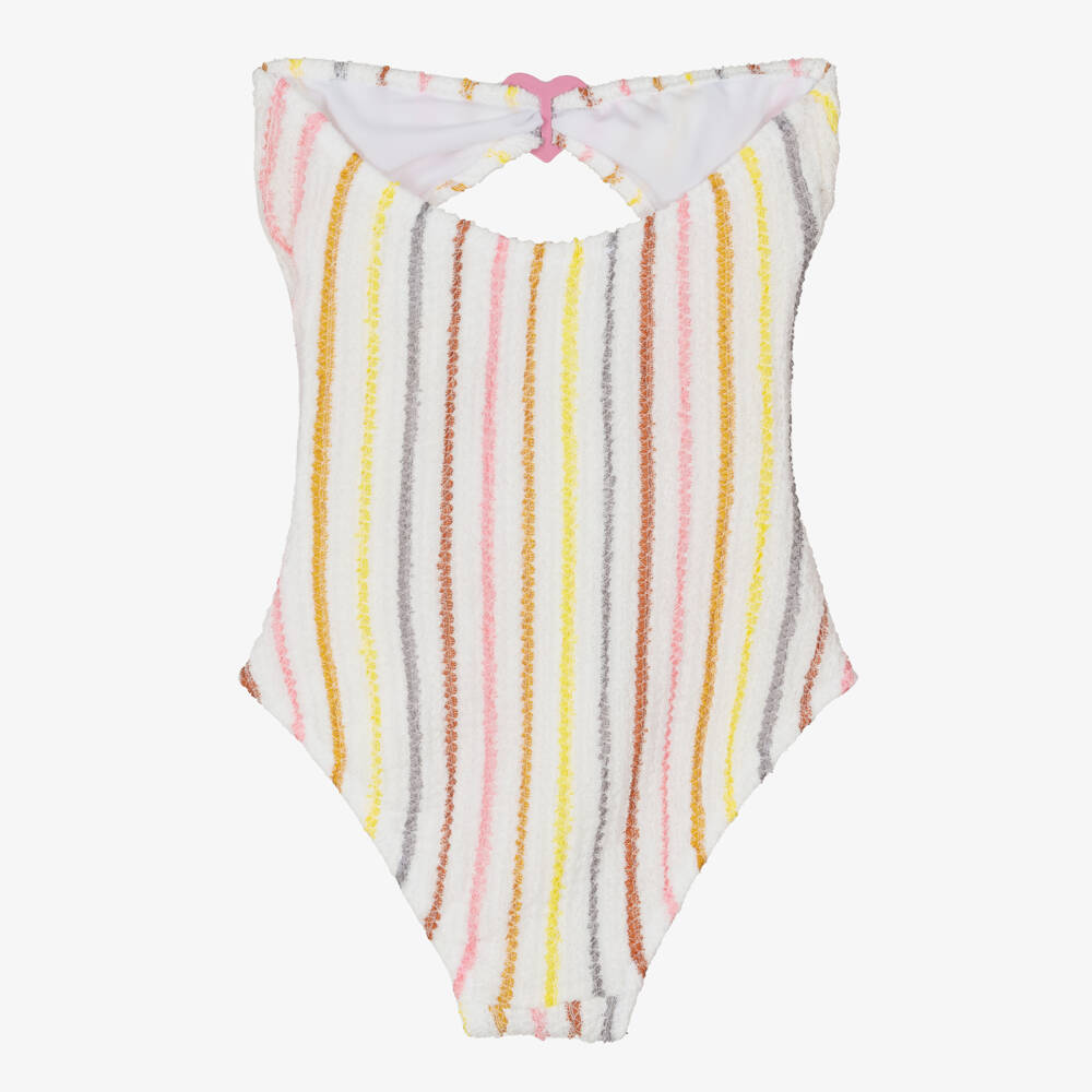 Nessi Byrd-بدلة سباحة ملونة للبنات بحماية UV50 | Childrensalon Outlet