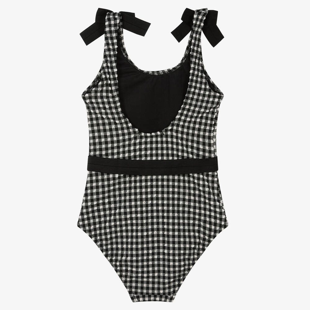 Nessi Byrd-Girls Gingham Swimsuit (UV50) | Childrensalon Outlet