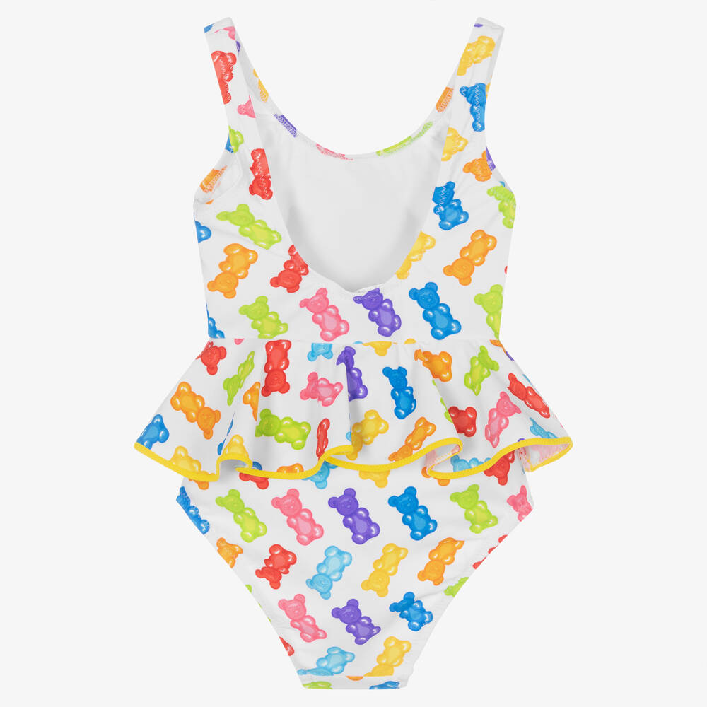 Nessi Byrd-Girls Gummy Bear Print Swimsuit (UV50) | Childrensalon Outlet
