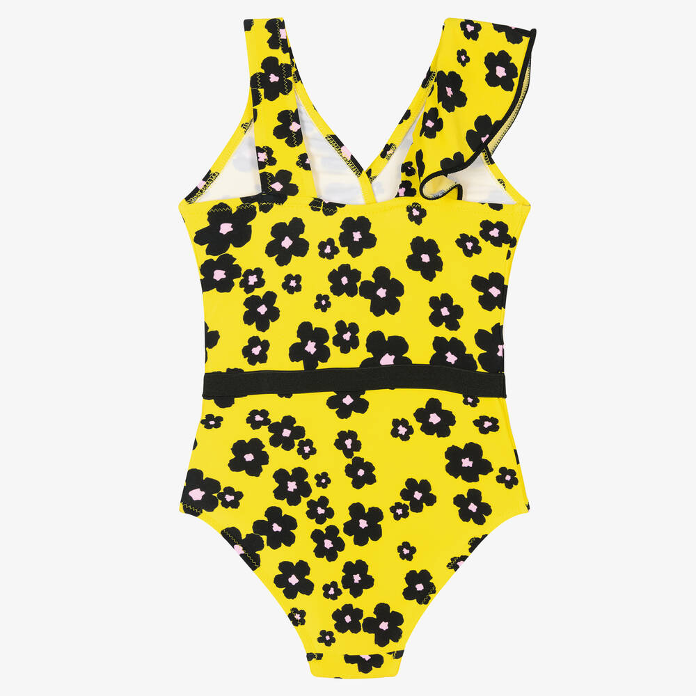 Nessi Byrd-Girls Yellow Swimsuit (UV30) | Childrensalon Outlet