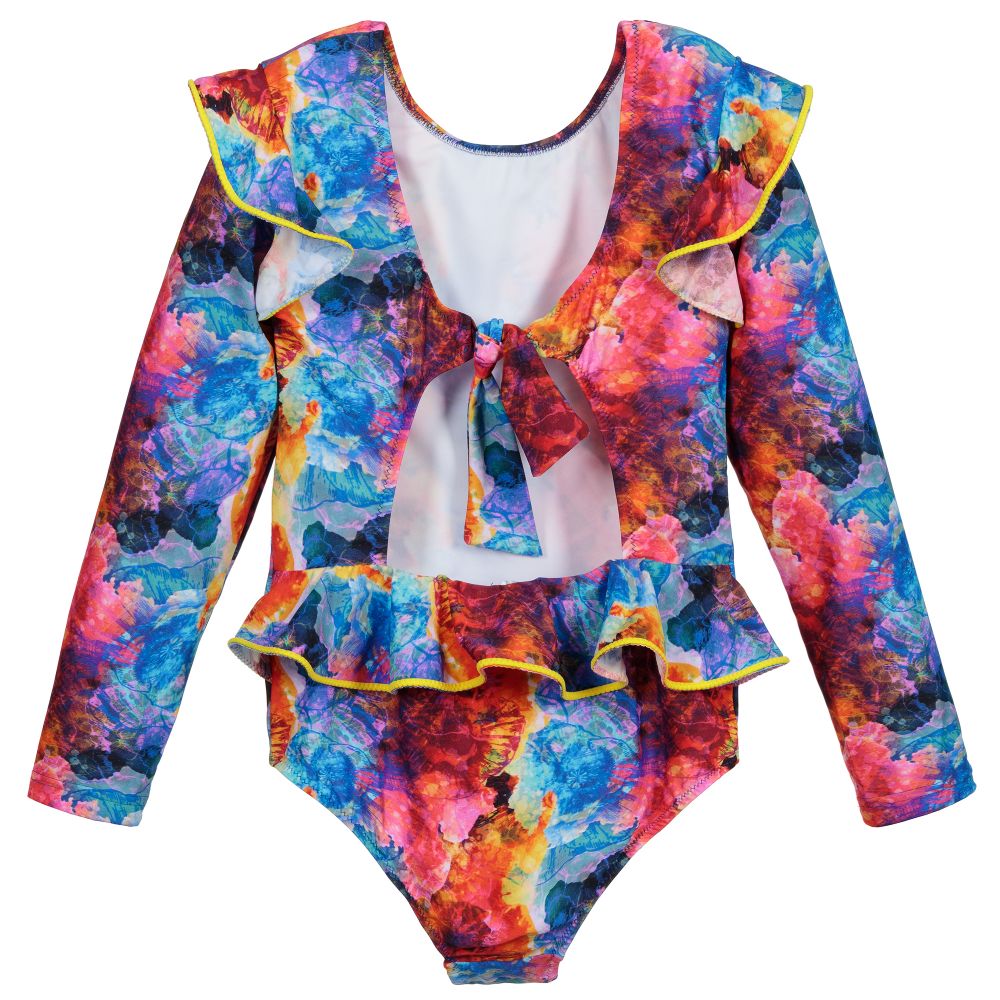 Nessi Byrd-Голубой купальник для подростков (UV50) | Childrensalon Outlet