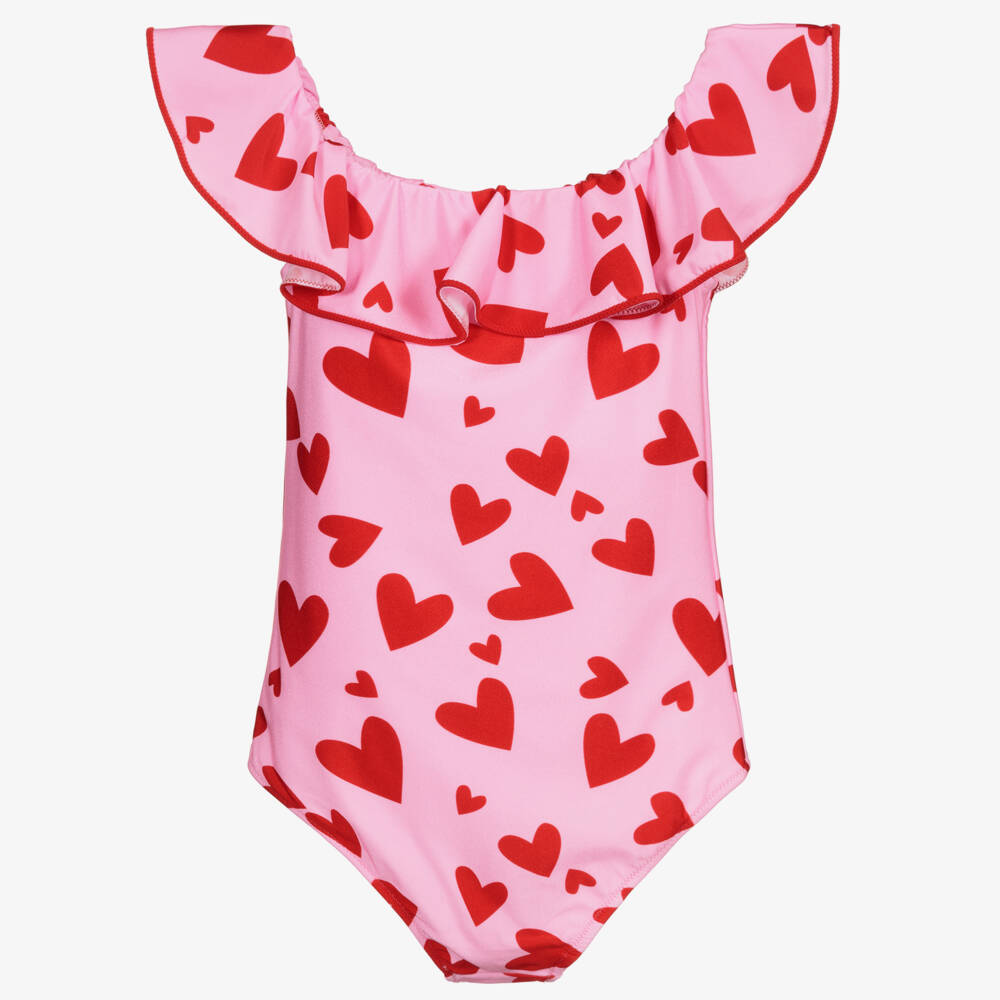 Nessi Byrd-Teen Pink Swimsuit (UV50) | Childrensalon Outlet