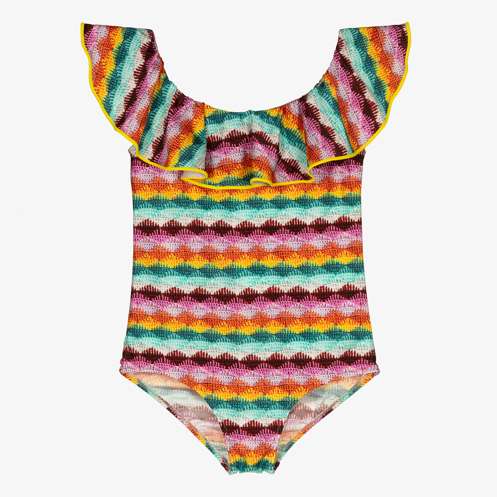 Nessi Byrd - Maillot de bain rose Ado (UV 50) | Childrensalon