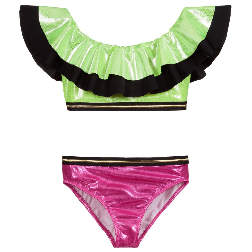 Nessi Byrd - Teen Ruffle Bikini (UV50) | Childrensalon