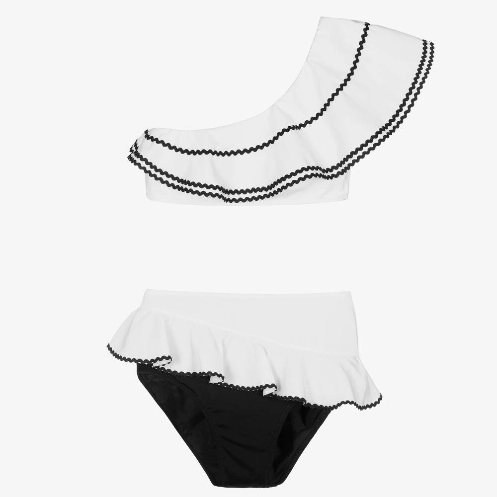 Nessi Byrd-Teen White Bikini (UV50) | Childrensalon Outlet