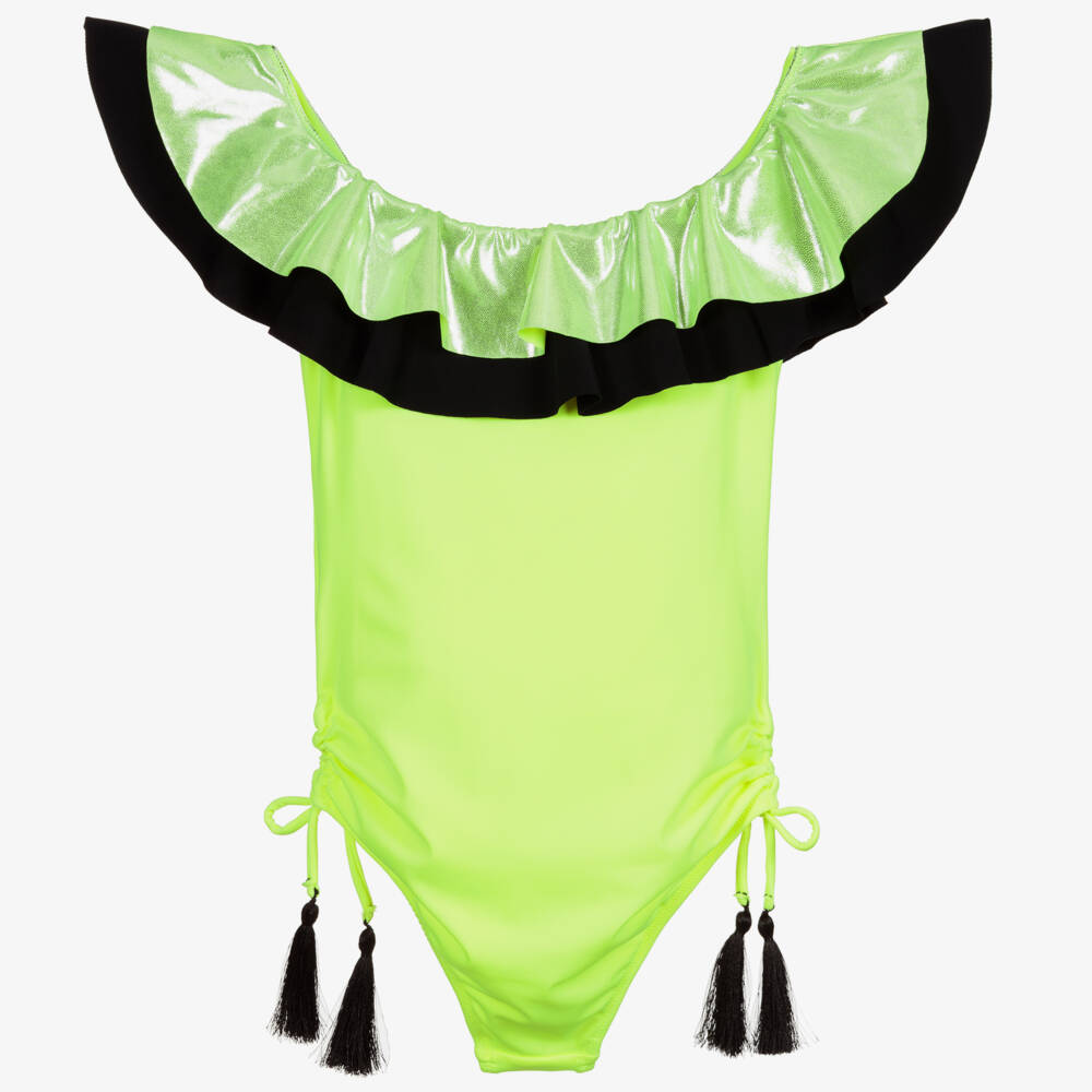 Nessi Byrd-Желтый купальник для подростков (UV50) | Childrensalon Outlet