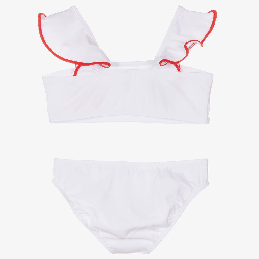 Nessi Byrd - White Fruit Bikini (UV50) | Childrensalon Outlet
