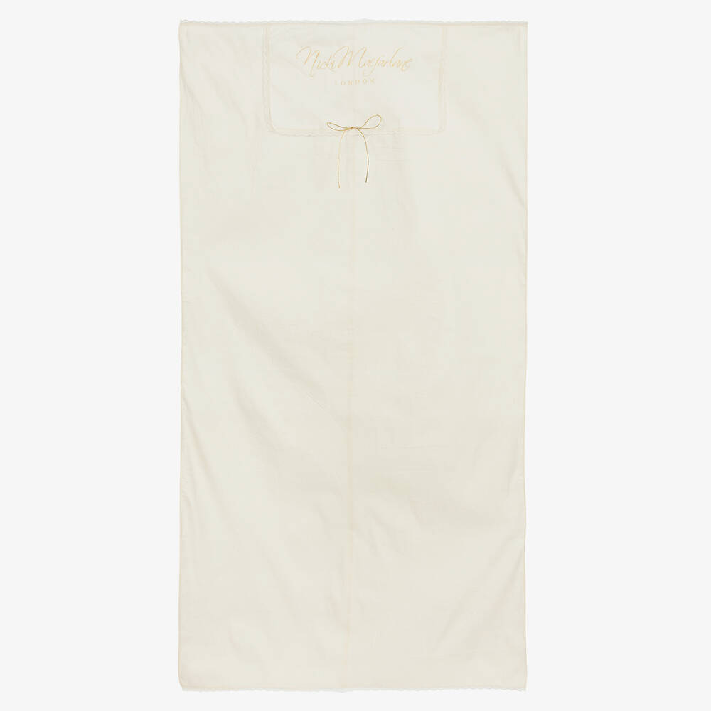 Nicki Macfarlane-Кремовое платье из тюля с сердцем | Childrensalon Outlet