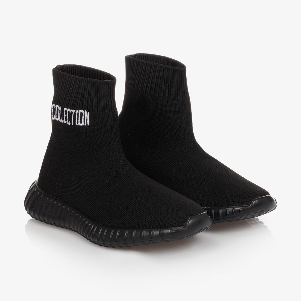 Baskets chaussettes noires deals