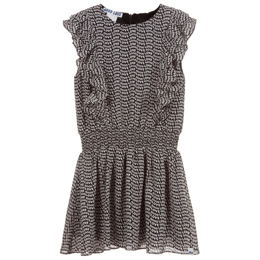 ruffle kleid
