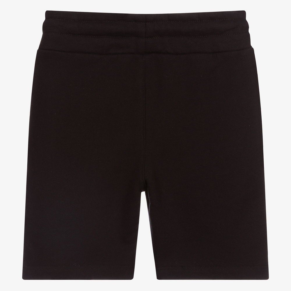 NIK&NIK-Boys Black Cotton Shorts | Childrensalon Outlet
