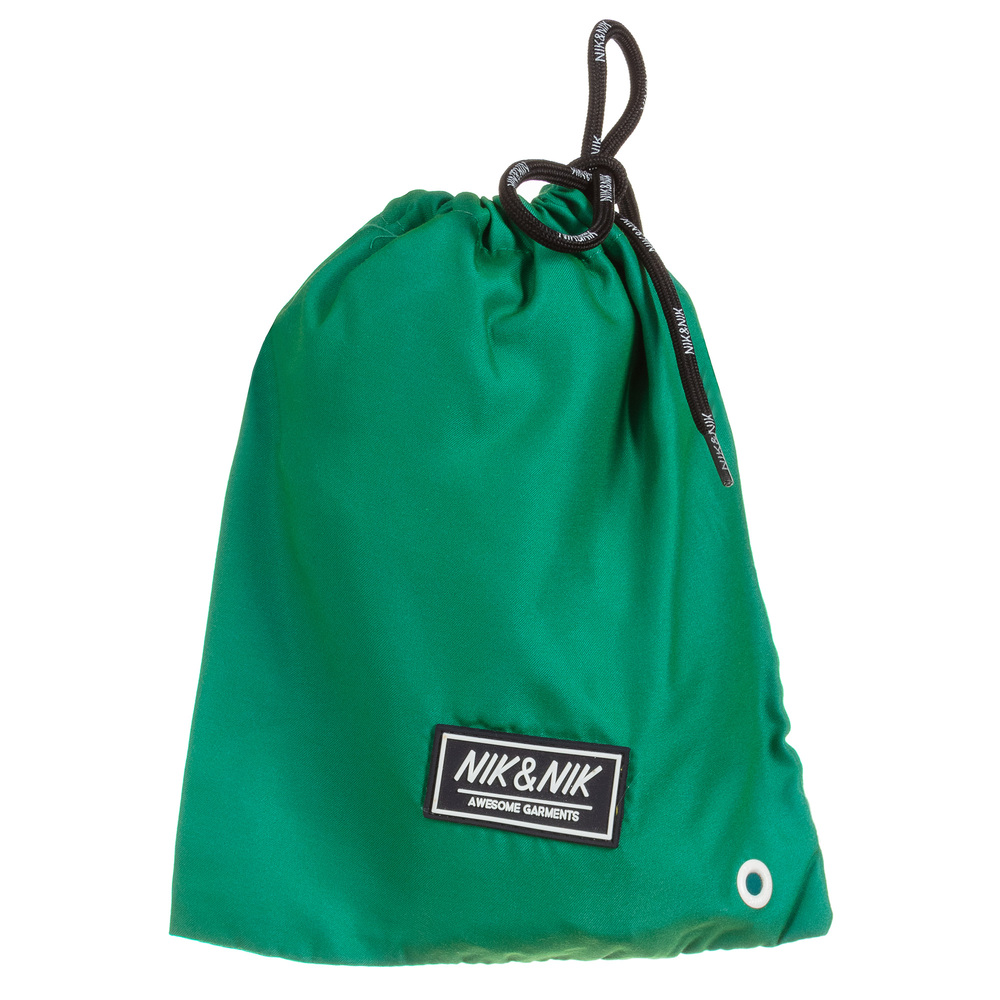 NIK&NIK-Boys Green Swim Shorts | Childrensalon Outlet