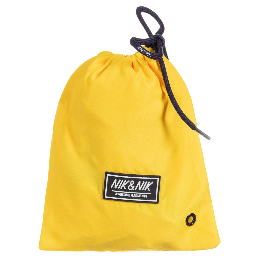 NIK&NIK-Boys Yellow Swim Shorts | Childrensalon Outlet