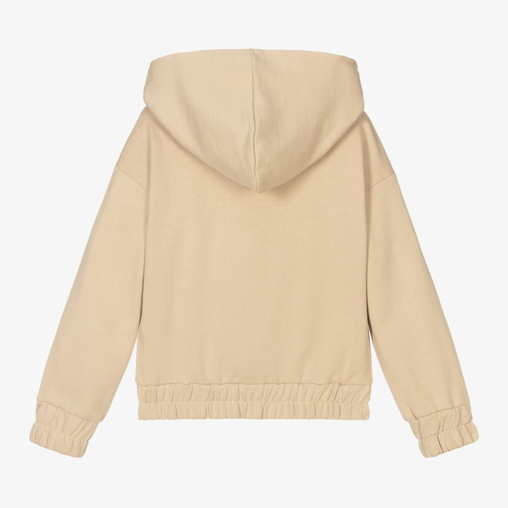 Girls beige hoodie store