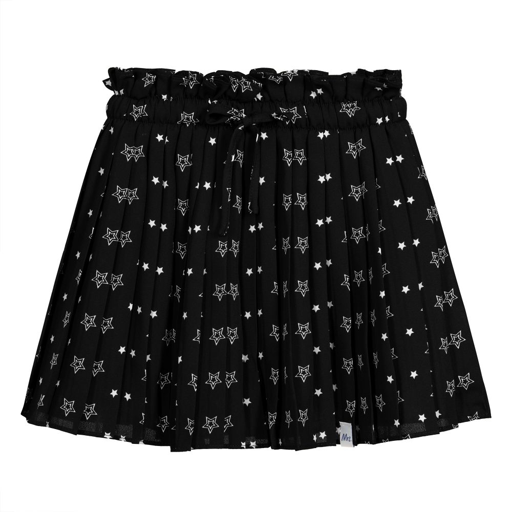 NIK&NIK X BEAUTYNEZZ - Girls Black Chiffon Skirt | Childrensalon