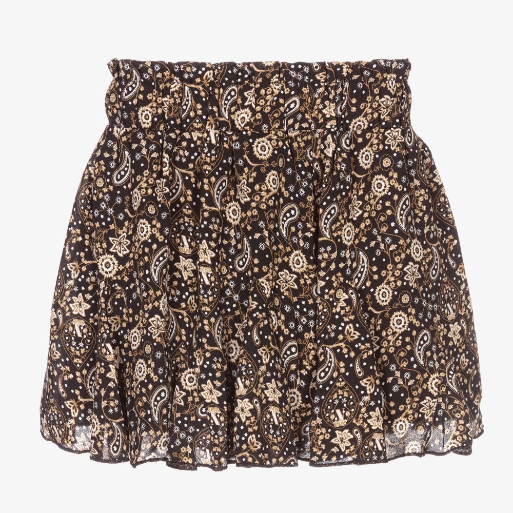 NIK&NIK - Girls Black Crêpe Skirt | Childrensalon