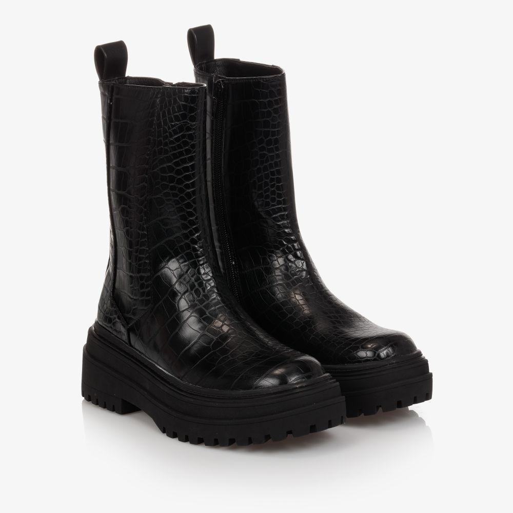 Girls croc boots 2025