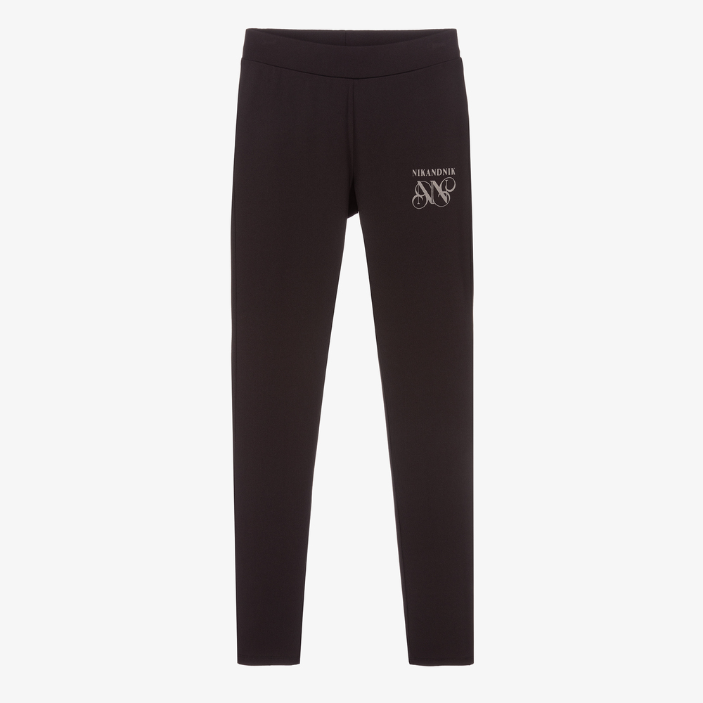 NIK&NIK - Girls Black Leggings | Childrensalon