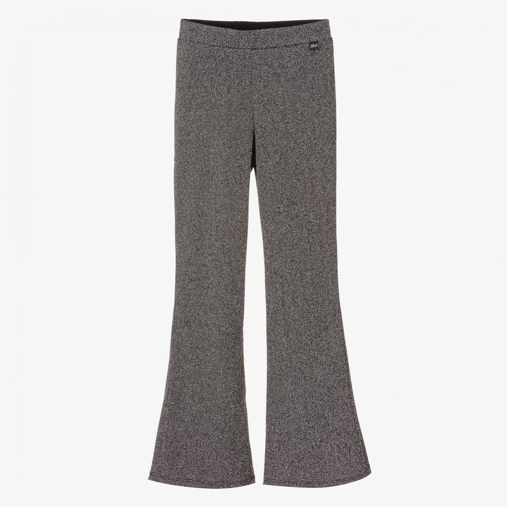 NIK&NIK - Girls Black & Silver Trousers | Childrensalon