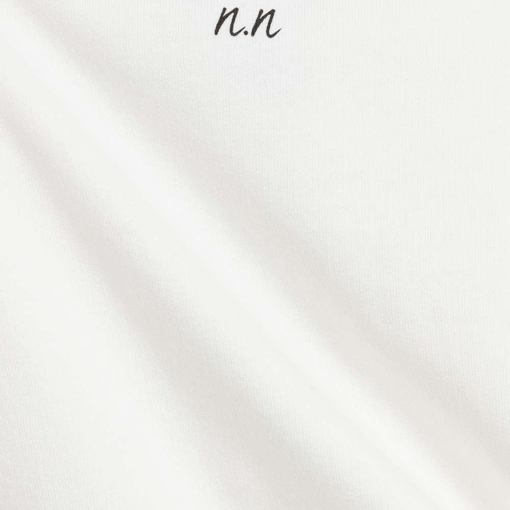 NIK&NIK-Girls Ivory Cropped Sweatshirt | Childrensalon Outlet