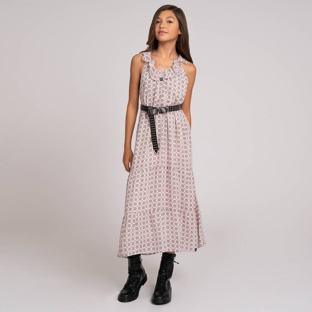 NIK&NIK-Girls Ivory & Red Dress | Childrensalon Outlet