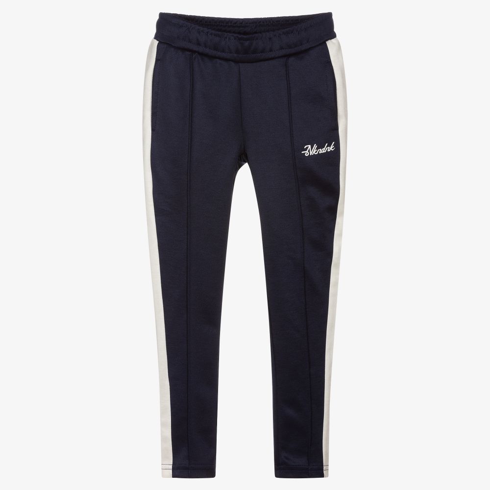 NIK&NIK - Girls Navy Blue Joggers | Childrensalon